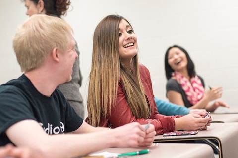 Students in classroom