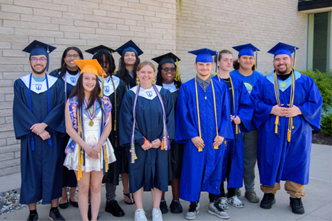 The first graduating class of the Saginaw Academy of Excellence, a dual enrollment partnership with Saginaw Public Schools and Delta College, has set the standard high.