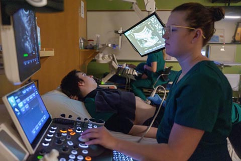 The Sonography program at Delta College is a competitive, top-rated program accredited by the Commission on Accreditation of Allied Health Education Programs.