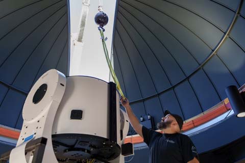 Take in the stellar view at the Delta Dome observatory's first public viewing, Friday, October 25 at 8pm.