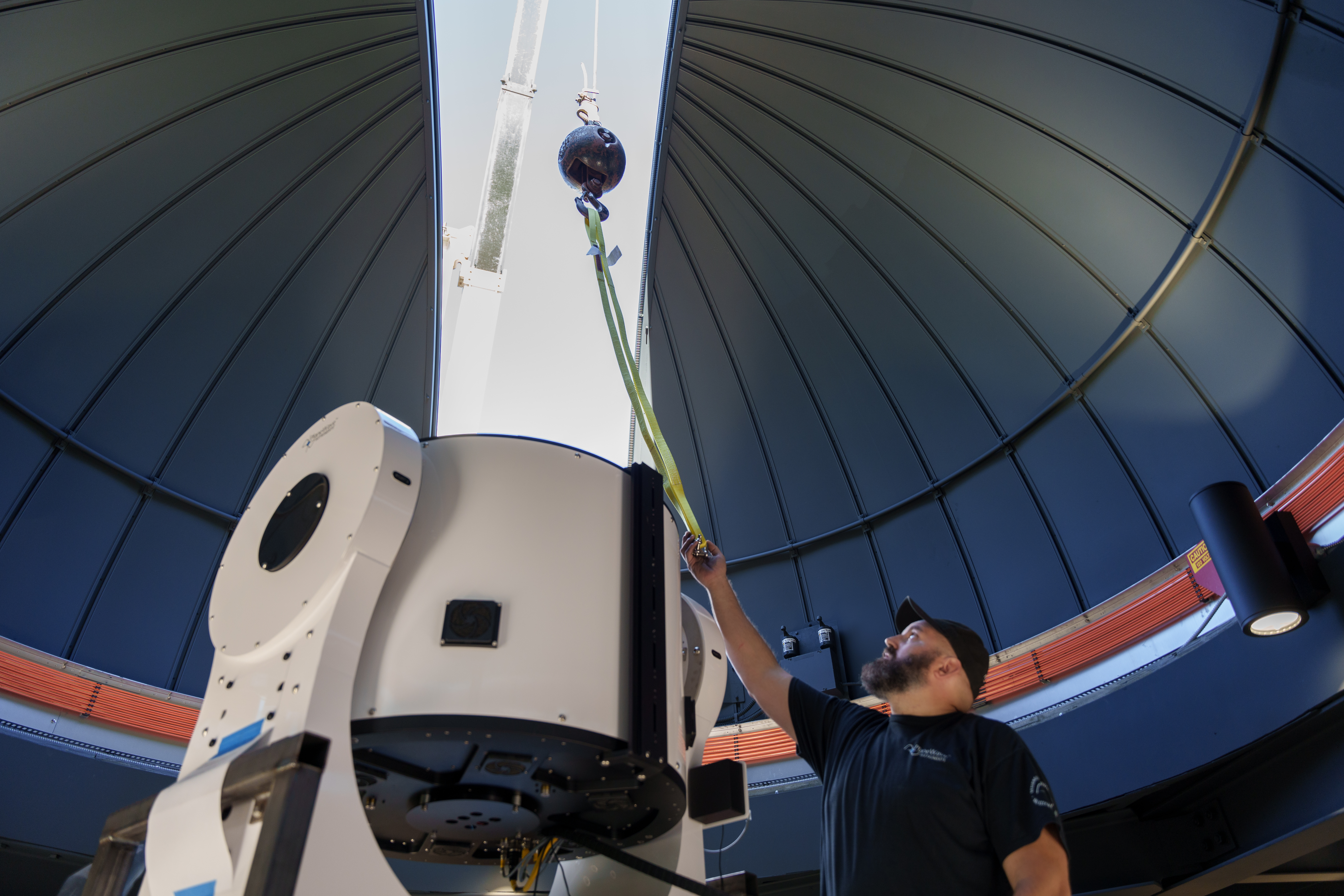 Delta College Delta Dome Telescope Installation