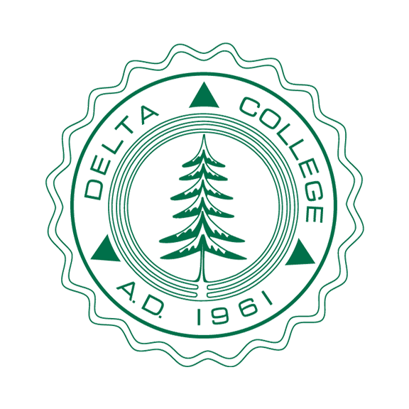 Delta College seal.