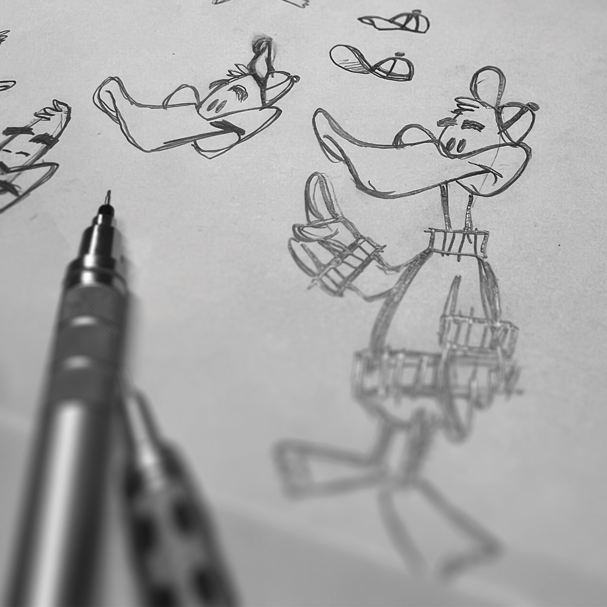 Duck sketch