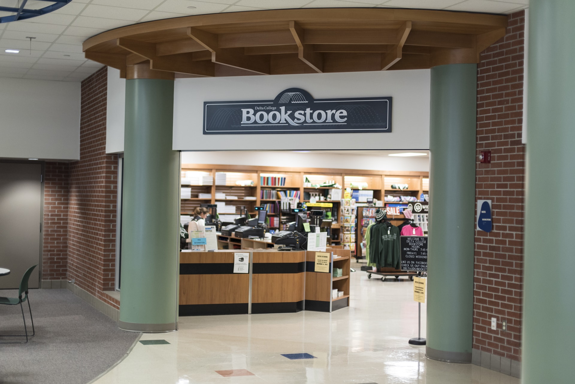 The Bookstore entrance